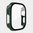 Watch Cover Scratch Proof Protective Case Hollow Frame Screen Protector Compatible For Iwatch Ultra 49mm black