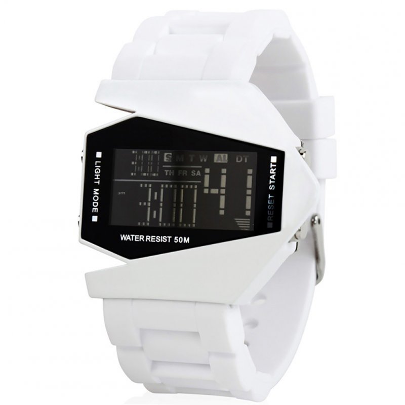 Watch Luxury Digital LED Date Sport Outdoor Electronic Watch For Party Gift Cute Electronic Fashion Wrist Watch white