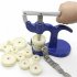 Watch Repair Tool Kit Wrench Screw Case Remover Tool With Compression Springs Slip resistant Aluminum Alloy Watch Back Pressing Tool Set For Watch Repair Blue w