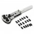 Watch Repair Tool Kit Adjustable Screw On Pin Watch Opener Wrench Caseback Remover  Large Wrench   Bits 