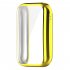 Watch Screen Protector All inclusive Protective Cover Case Accessories Compatible For Xiaomi Band 7 Pro Electroplating pink