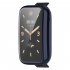 Watch Screen Protector All inclusive Protective Cover Case Accessories Compatible For Xiaomi Band 7 Pro Electroplating pink