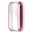 Watch Screen Protector All-inclusive Protective Cover Case Accessories Compatible For Xiaomi Band 7 Pro Electroplating pink