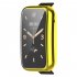 Watch Screen Protector All inclusive Protective Cover Case Accessories Compatible For Xiaomi Band 7 Pro Electroplating pink
