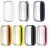 Watch Screen Protector All inclusive Protective Cover Case Accessories Compatible For Xiaomi Band 7 Pro Electroplating pink