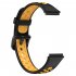 Watch Strap Compatible For Huawei Band 7 Replacement Two color Bracelet Wristband Breathable Contrast Color Watchband black grey