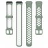 Watch Strap Compatible For Huawei Band 7 Replacement Two color Bracelet Wristband Breathable Contrast Color Watchband black grey