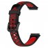 Watch Strap Compatible For Huawei Band 7 Replacement Two color Bracelet Wristband Breathable Contrast Color Watchband black grey