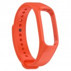 Watch Strap Fashionable Soft Wristband Adjustable Replacement Watchband Compatible For Oppo Band Bracelet Accessories bright orange