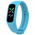 Watch Strap Fashionable Soft Wristband Adjustable Replacement Watchband Compatible For Oppo Band Bracelet Accessories Aurora Blue