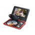 Watch movies  listen to music and radio  view pictures and more on the portable 9 inch DVD player with a 270 degree swivel screen 