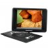 Watch movies  play games or read e books on the portable DVD player with a 14 inch screen with a 270 degree swivel