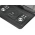 Watch movies  play games or read e books on the portable DVD player with a 14 inch screen with a 270 degree swivel