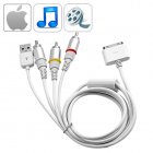 Watch movies straight from your iPhone onto your LCD TV as well as hook up your iPhone iPod to your hi fi system for a room filling audio experience
