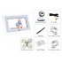Watch over loved ones with a wireless Wi Fi camera and display set that work perfectly as a baby monitor     with VOX and night vision