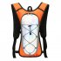 Water Bladder Sports Hydration Pack  Outdoor Water Backpack With Internal Partition For Small Items  Phones  Wallets  Keys And Towels Running Cycling orange