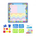 Water Doodle Mat For Kids Coloring Doodle Mat With Magic Pen Painting Board Educational Toys For Boys Girls Gifts CP4917 100 x 100cm