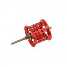 Water Droplets Round Long Road Reel Fishing Line Metal Wire Cup Fish Wheel Small Wheel Red (9 g NMB)