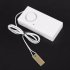 Water Leak Alarm Flood Level Overflow Detector Sensor Alert Home Security white