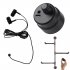 Water Leakage Detector Wall Pipe Leaking Sound Amplification Noise Reduction Water Leak Detection Alarm Device black