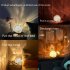 Water Ripple Projector LED Night Lights 3 Colors Remote Crystal Table Lamp USB Powered For Ceiling Bathroom Bedroom Decor RGB remote