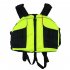 Water Sports Life Vest Oxford Cloth Canoe Kayak Inflatable Boat Raft Safety Life Jacket Buoyancy Swimwear blue One size fits all