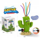 Water Spray Cactus Outdoor Toy Rotating Nozzle Automatic Water Spray Courtyard Garden Water Toys Water hose daffodils