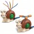 Water Spray Toys For Children Cute Snail Rotating Nozzle Garden Playing Water Toys For Boys Girls Gifts rotating nozzle