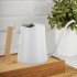 Watering Can With Long Spout 35oz Stainless Steel Leak proof Rust proof Indoor Watering Can With Wooden Handle For Indoor Plants Flowers Watering black