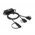 Waterproof 12v Motorcycle Dual Qc3 0 Usb Fast Charger SAE To Usb Adapter Quick Charger As picture show