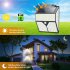 Waterproof Adjustable 436 Led Solar  Light For Outdoor Garden Path Courtyard 436led single