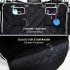 Waterproof Anti Dirty Pad Car Seated Mat with Pocket for Pet Cat Dog Outdoor Use black 185 103CM