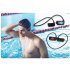 Waterproof BT MP3 Sports Running Music Player MP3 black