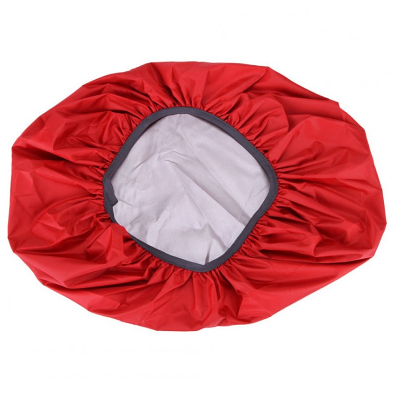 Waterproof Backpack Rain Cover Portable Ultralight Shoulder Bag Dustproof  Protect Outdoor Hiking Tools Big red_70 liters (XL)