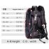 Waterproof Backpack Rain Cover Portable Ultralight Shoulder Bag Dustproof  Protect Outdoor Hiking Tools black 55 60 liters  L 