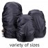 Waterproof Backpack Rain Cover Portable Ultralight Shoulder Bag Dustproof  Protect Outdoor Hiking Tools Old blue 70 liters  XL 