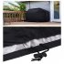 Waterproof Bbq Grill Cover 210d Silver Coated Oxford Cloth Cover Anti Dust Rain Electric Grill Protection 150 x 100 x 125CM