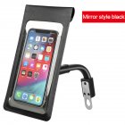 Waterproof Bicycle Phone Bag Touch Screen Quick Release Bike Motorcycle Handlebar Rearview Mirror Phone Stands Bag rear view mirror