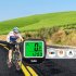 Waterproof Bike Bicycle Computer Outdoor Multifunction Cycling Odometer Speedometer with LCD Backlight black