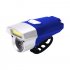 Waterproof COB USB Rechargeable LED Cycling MTB Bike Bicycle Head Light Tortch Lamp black   black head 112g