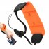 Waterproof Camera Float Universal Floating Wrist Strap Underwater Camera Float Strap For Camera Cell Phone Waterproof Bag orange