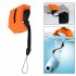 Waterproof Camera Float Universal Floating Wrist Strap Underwater Camera Float Strap For Camera Cell Phone Waterproof Bag orange