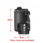 Waterproof Camera Lens Bag Drawstring Bag Compatible For Canon Sony Nikon Dslr Camera Lens Barrel Sleeve With Hook small