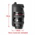 Waterproof Camera Lens Bag Drawstring Bag Compatible For Canon Sony Nikon Dslr Camera Lens Barrel Sleeve With Hook medium