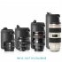 Waterproof Camera Lens Bag Drawstring Bag Compatible For Canon Sony Nikon Dslr Camera Lens Barrel Sleeve With Hook medium