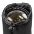 Waterproof Camera Lens Bag Drawstring Bag Compatible For Canon Sony Nikon Dslr Camera Lens Barrel Sleeve With Hook medium