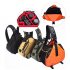 Waterproof DSLR Shoulder Camera Bag with Rain Cover Travel Triangle Sling Bag for Sony Nikon Canon Digital Camera Khaki