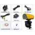 Waterproof HD Sports Camera has 1280x720 Resolution  120 Degree Wide Angle Lens  SOS Light and Positioning Laser Light
