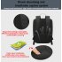 Waterproof Hard Shell RC Backpack for Xiaomi FIMI X8 SE RC Quadcopter black