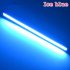 Waterproof LED Ultra Bright Daytime Running light DC 12V 17cm Car Driving lamp 17CM black shell blue light